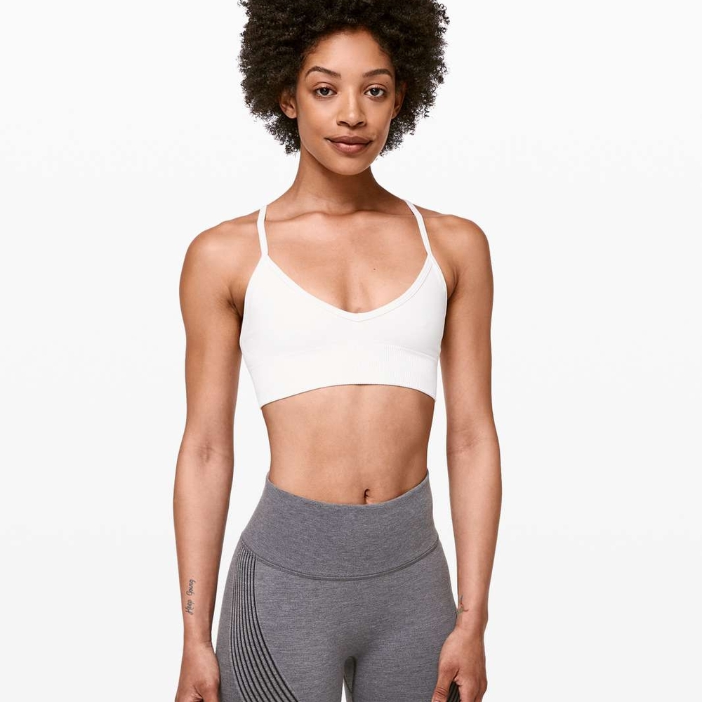 lululemon athletica White Sports Bra